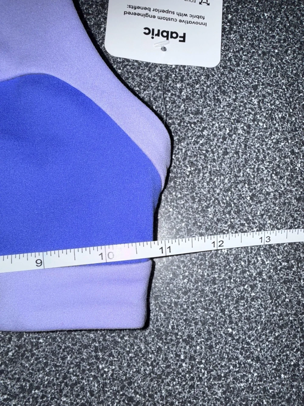 Jo & Jax NWT!! Lavender/Periwinkle Dance Bra Size Youth Large